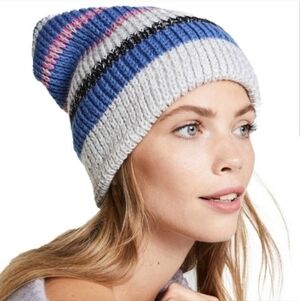 free people All Day Every Day Striped Slouchy Beanie